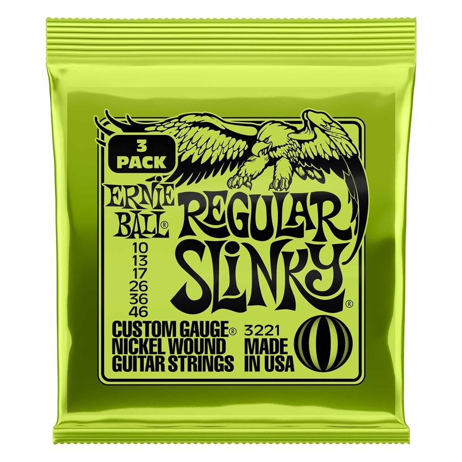 ERNIE BALL 3221 Regular Slinky (3 Pack)