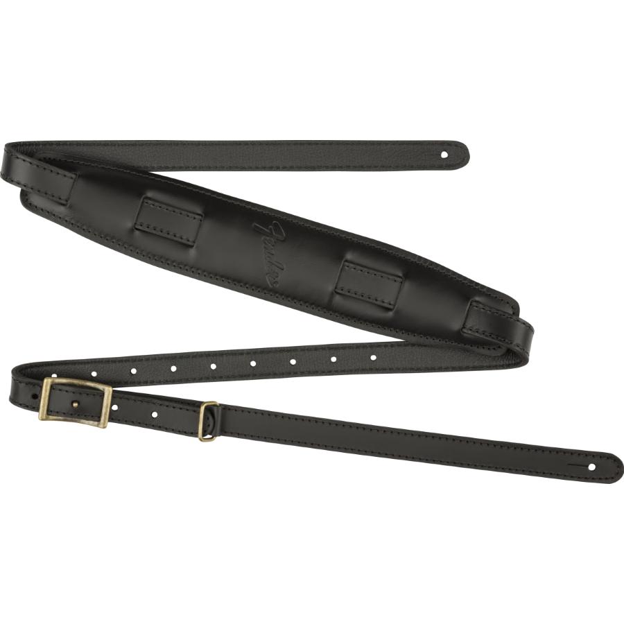 FENDER Mustang Saddle Strap Standard Black 2.25"