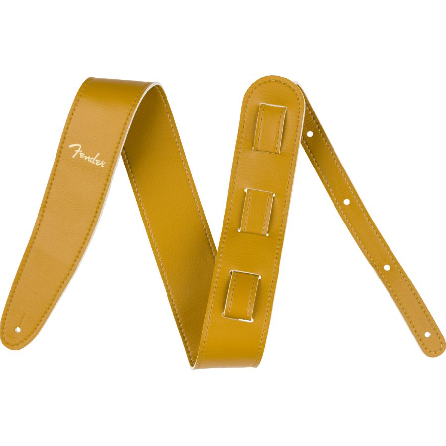 FENDER Vegan Leather Strap Butterscotch 2.5" Microfiber
