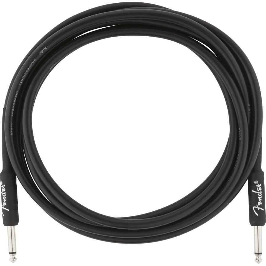 Fender Professional cavo strumento diritto/diritto 3 Mt Black