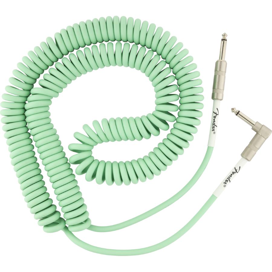 Fender Original Coil Cable diritto-angolo 9 MT Surf Green
