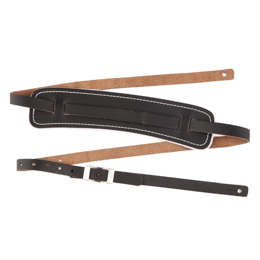 FENDER Standard Vintage Strap Black Leather