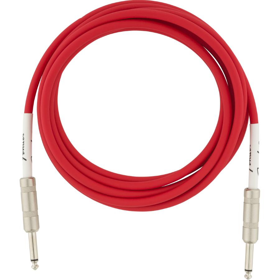 Fender Original cavo strumento 3 Mt Fiesta Red