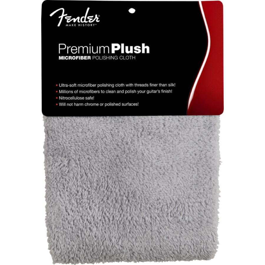 FENDER Premium Plush Microfiber Polishing Cloth Gray