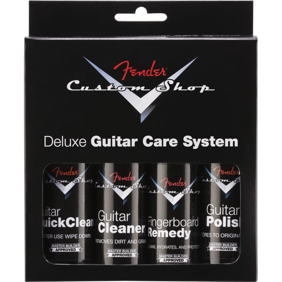 FENDER Custom Shop Deluxe Guitar Care System 4 Pack Black