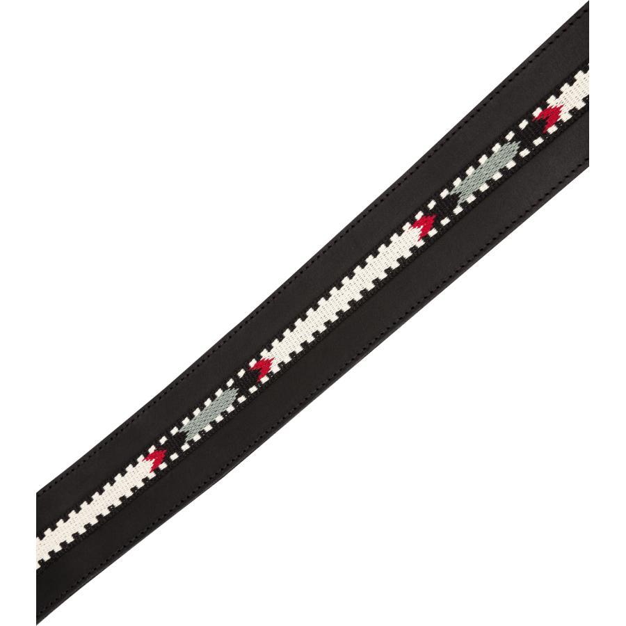 FENDER Paramount Acoustic Leather Strap Black