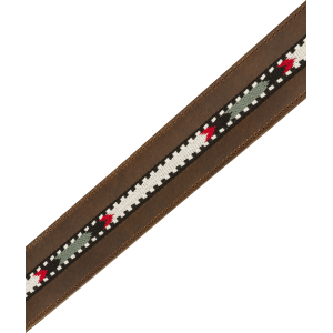 FENDER Paramount Acoustic Leather Strap Brown