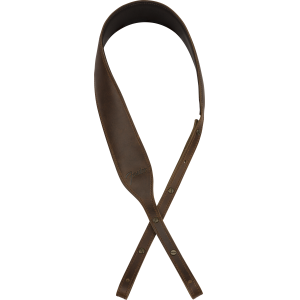 FENDER Paramount Banjo Leather Strap Brown