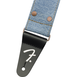 FENDER Fender x Wrangler Riveted Denim Strap Light Indigo