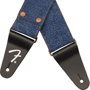 FENDER Fender x Wrangler Riveted Denim Strap Indigo