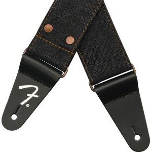FENDER Fender x Wrangler Riveted Denim Strap Black
