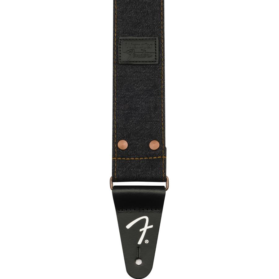FENDER Fender x Wrangler Riveted Denim Strap Black