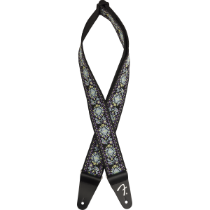 FENDER Pasadena Woven Strap Blue Lotus 2"