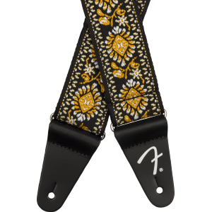 FENDER Pasadena Woven Strap Yellow Lotus 2"