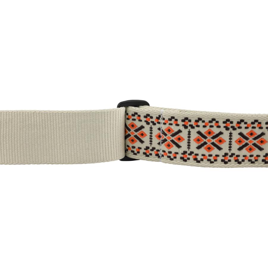 FENDER Pasadena Woven Strap Lattice Orange 2"