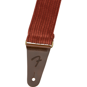FENDER Corduroy Strap Antique Cherry 2"