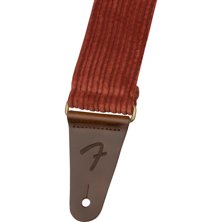 FENDER Corduroy Strap Antique Cherry 2"