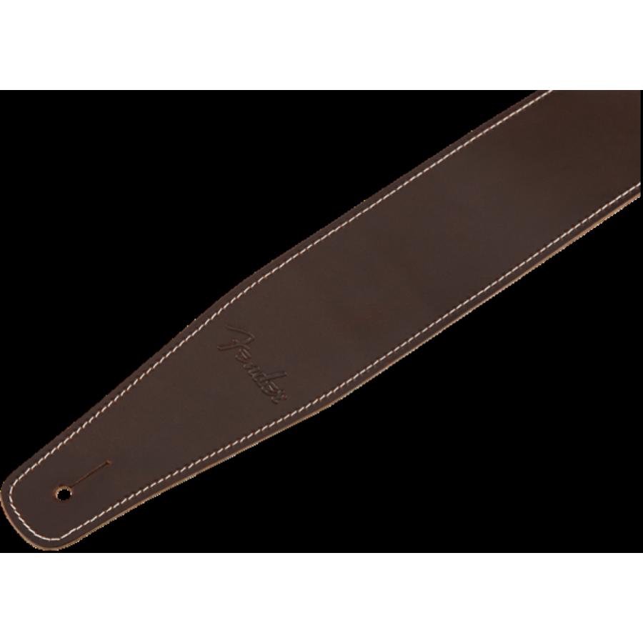 FENDER Broken-In Leather Strap Brown 2.5"