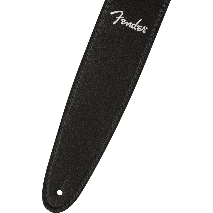 FENDER Vegan Leather Strap Black 2.5" Microfiber