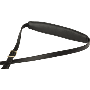 FENDER Mustang Saddle Strap Standard Black 2.25"