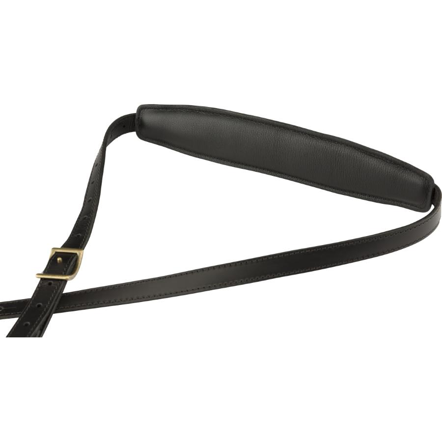 FENDER Mustang Saddle Strap Standard Black 2.25"
