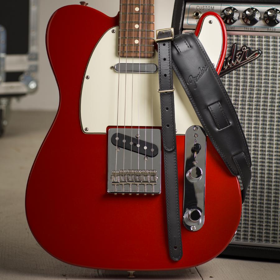 FENDER Mustang Saddle Strap Standard Black 2.25"