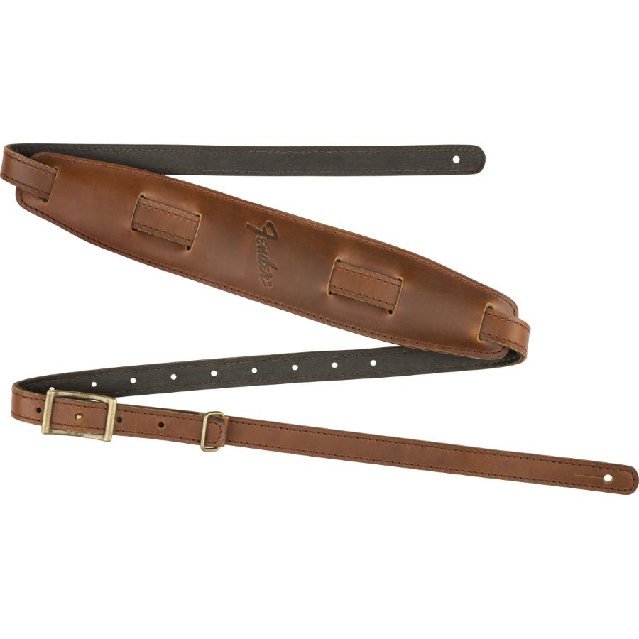 FENDER Mustang Saddle Strap Standard Cognac 2.25"