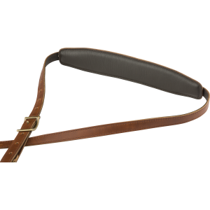FENDER Mustang Saddle Strap Standard Cognac 2.25"
