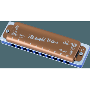 FENDER Midnight Blues Harmonica Key of C