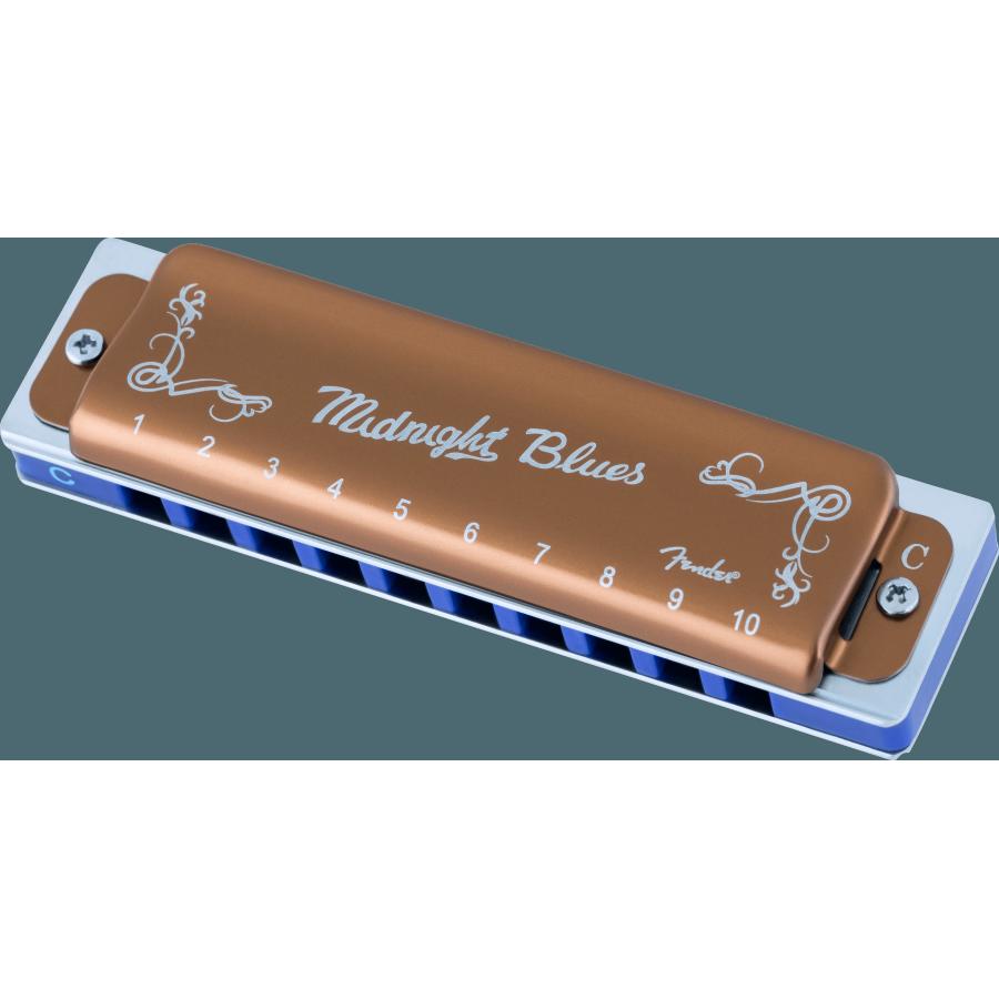 FENDER Midnight Blues Harmonica Key of C