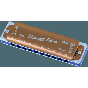 FENDER Midnight Blues Harmonica Key of G