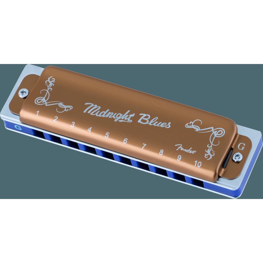FENDER Midnight Blues Harmonica Key of G