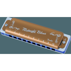 FENDER Midnight Blues Harmonica Key of A