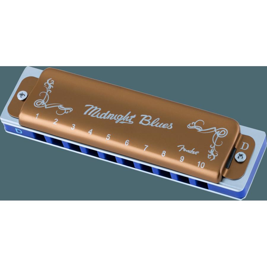 FENDER Midnight Blues Harmonica Key of D