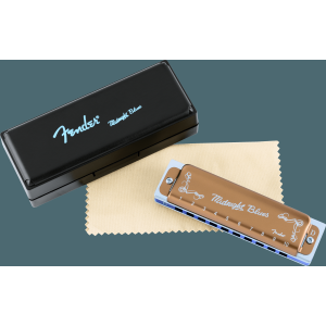 FENDER Midnight Blues Harmonica Key of D