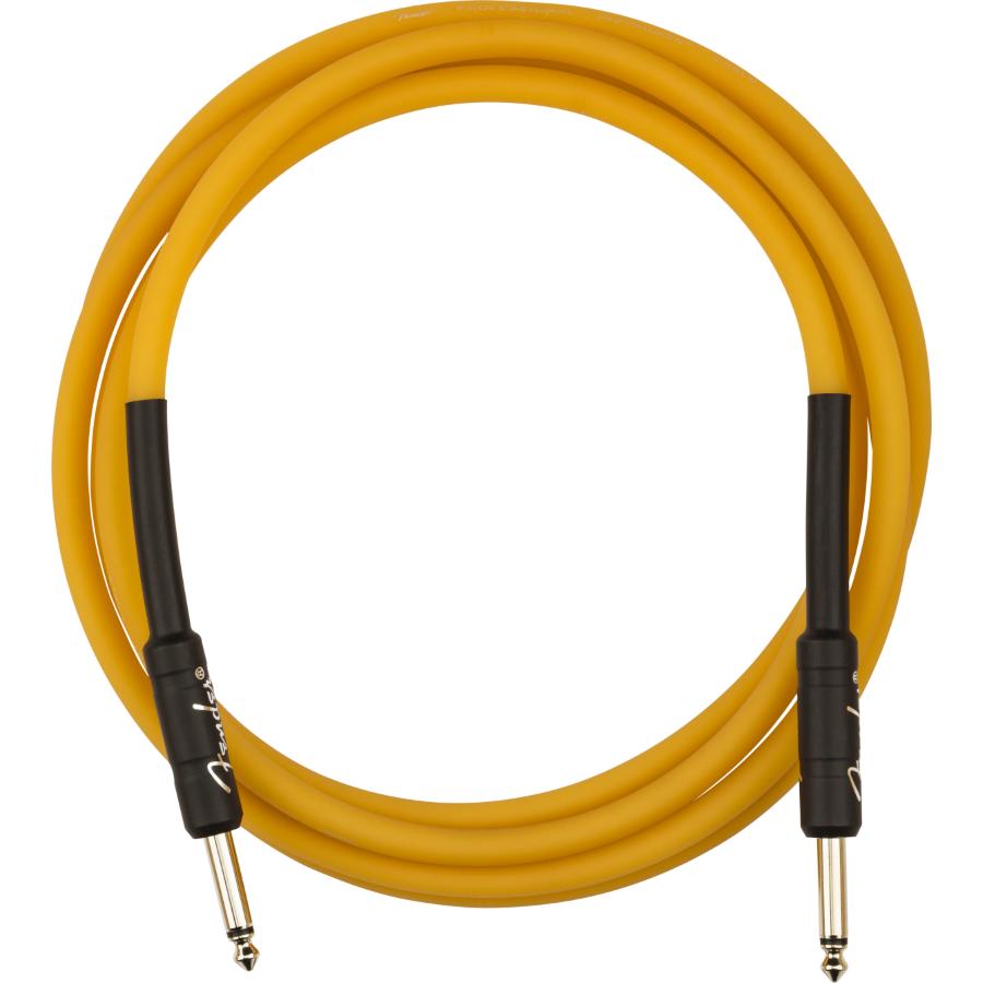 Fender Professional Glow in the Dark Cable Orange 3 Mt