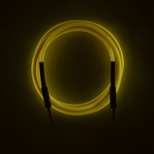Fender Professional Glow in the Dark Cable Orange 3 Mt