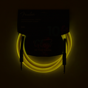 Fender Professional Glow in the Dark Cable Orange 3 Mt
