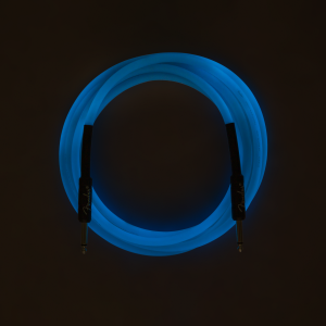 Fender Professional Glow in the Dark Cable Blue 6 Mt