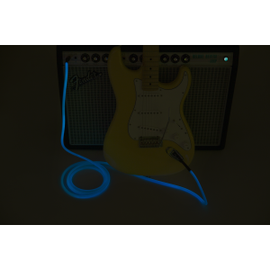 Fender Professional Glow in the Dark Cable Blue 6 Mt