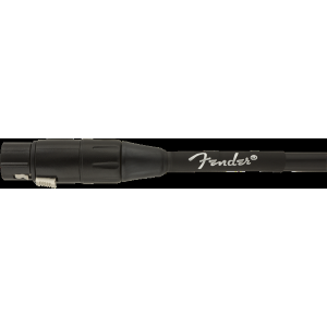 Fender Professional cavo microfono 5 Mt Black PRO 5 Mt MICROPHONE CABLE