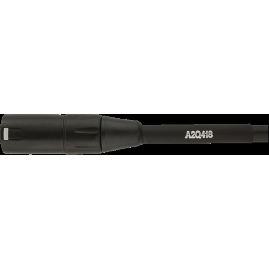 Fender Professional cavo microfono 5 Mt Black PRO 5 Mt MICROPHONE CABLE