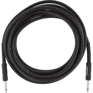 Fender Professional cavo strumento diritto/diritto 5 Mt Black