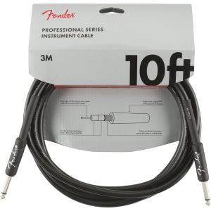 Fender Professional cavo strumento diritto/diritto 3 Mt Black