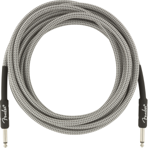 Fender Professional cavo strumento 5 Mt White Tweed
