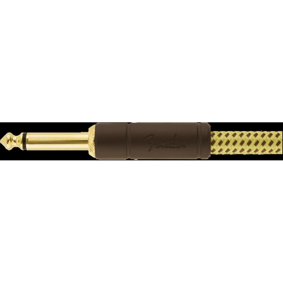Fender Deluxe cavo strumento diritto/diritto 8 Mt Tweed