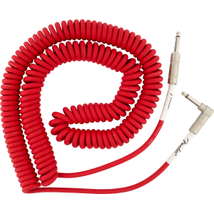 Fender Original Coil Cable diritto-angolo 9 MT Fiesta Red