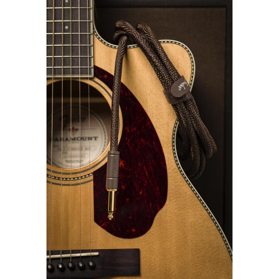 Fender Paramount 3 Mt Acoustic cavo strumento Brown