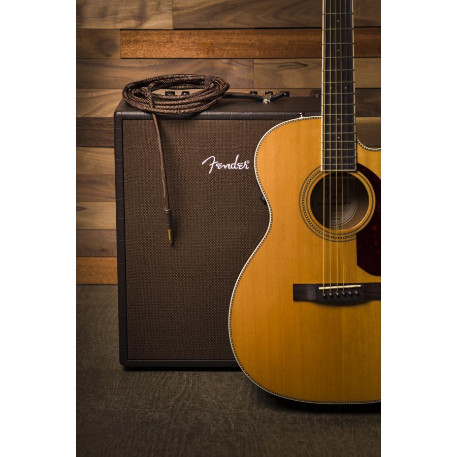 Fender Paramount 3 Mt Acoustic cavo strumento Brown