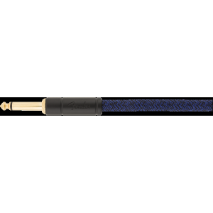 Fender Festival cavo strumento diritto/angolo 3 Mt Pure Hemp Blue Dream